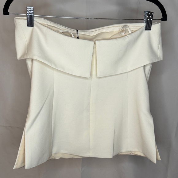 NEW Aritzia Element Tube Top - (Re)ssential - Light Birch strapless shirt 8 - Picture 14 of 17